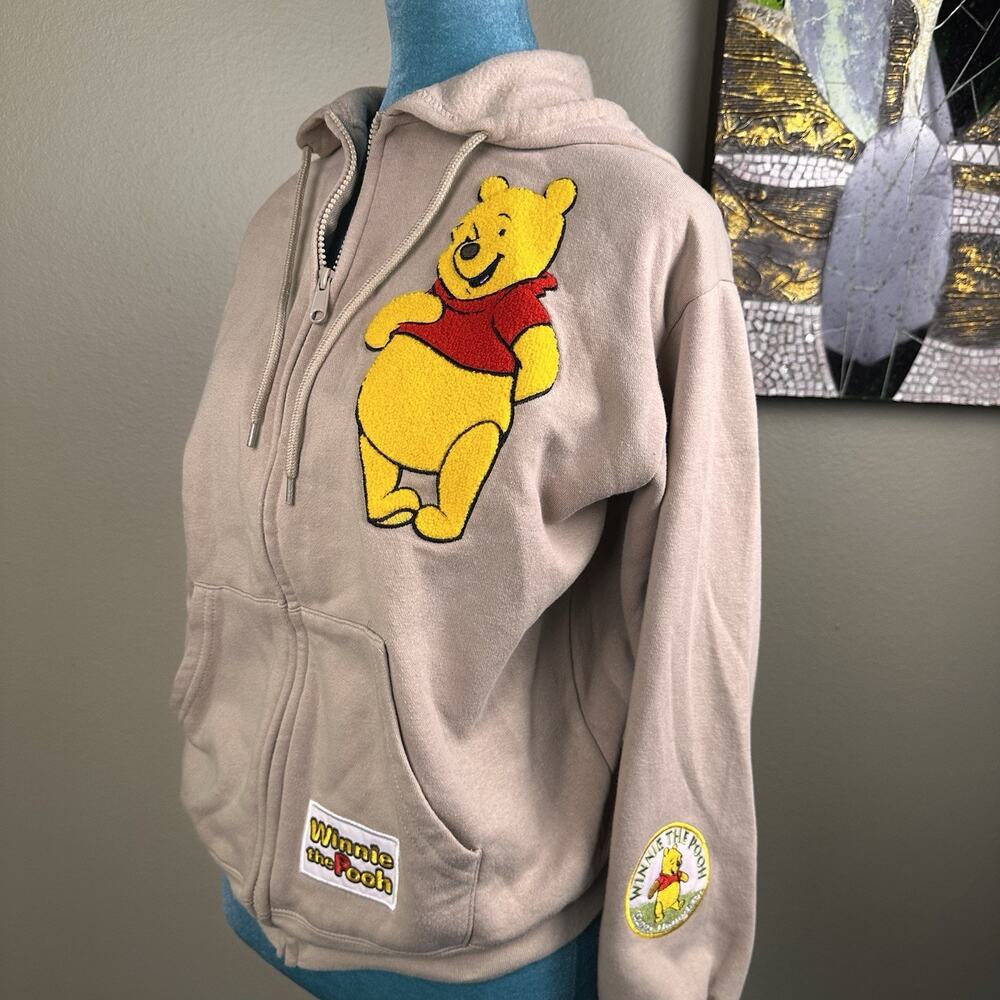 Winnie the Pooh Disney women M Zip Hoodie Excellent - Picture 8 of 16